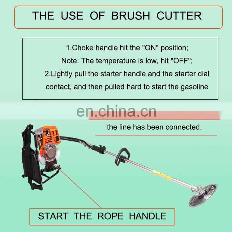 High Quality Garden Tool Petrol Brush Cutter