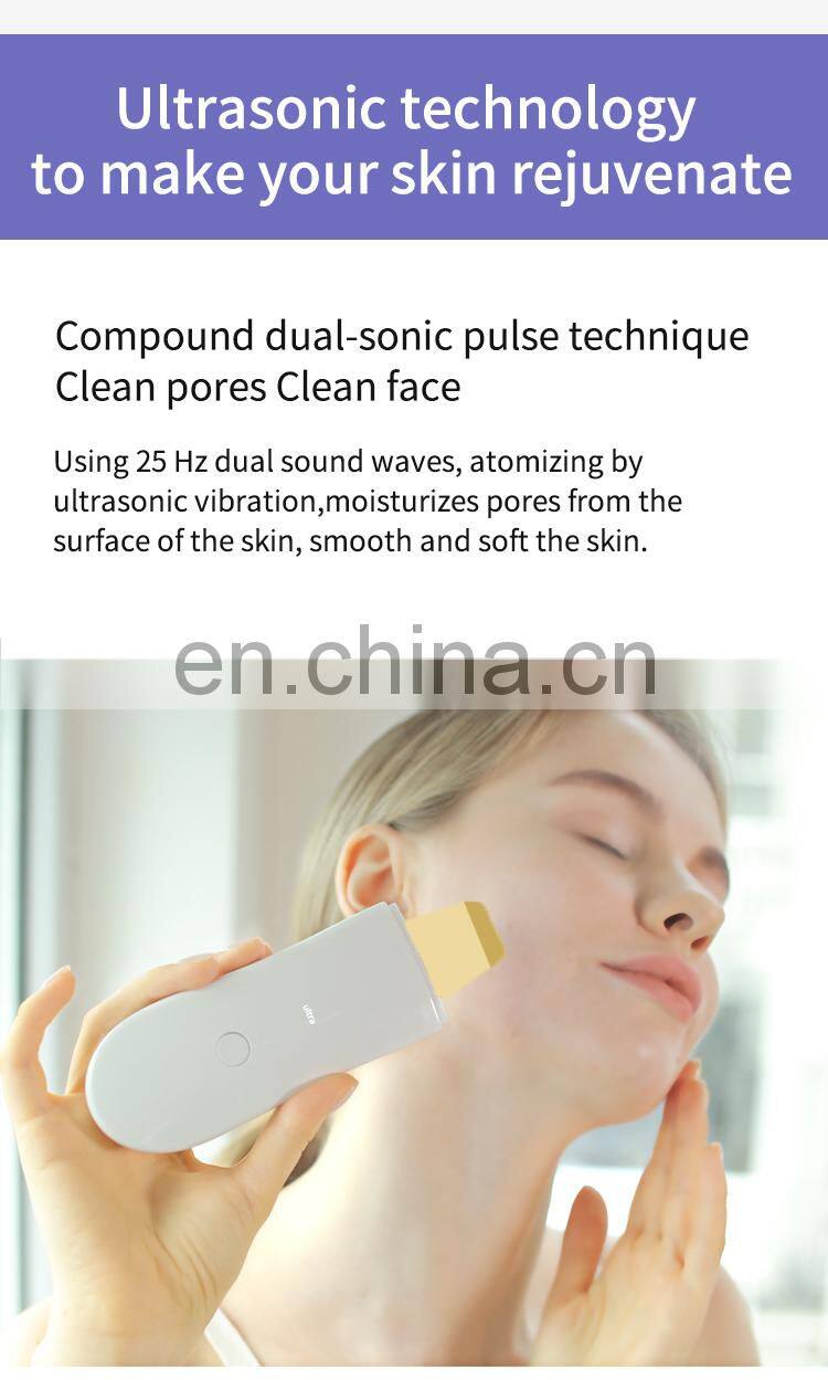 New products face scrubber ultrasonic facial scrubber beauty device