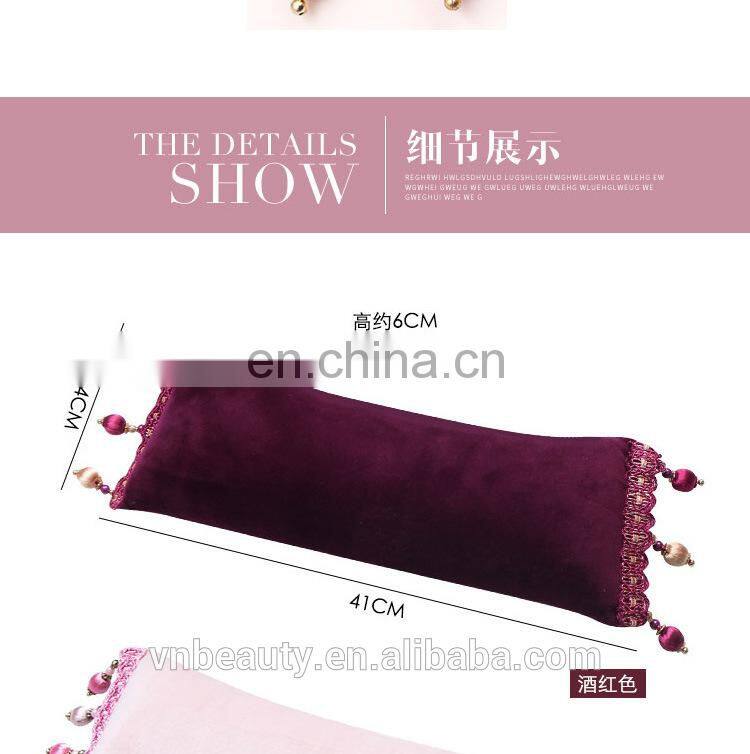 New Retro Tassel Nail Art Cushion Pillow Hand Holder Nail Arm Rest Manicure Tool