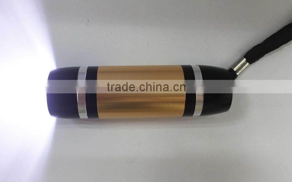 9 LED most powerful and cheap led flashlight torch