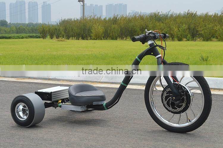 China Big wheel adult electric drift tricycle for sale