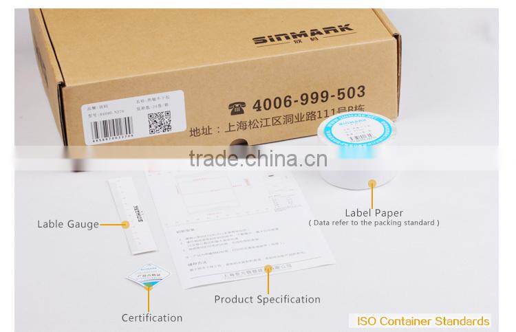 SINMARK R2515. N1450 safety customizable removable label sticker