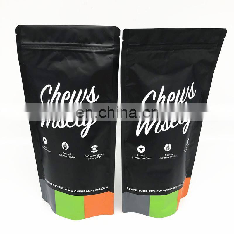 With hanging hole clear window zipper packing bags