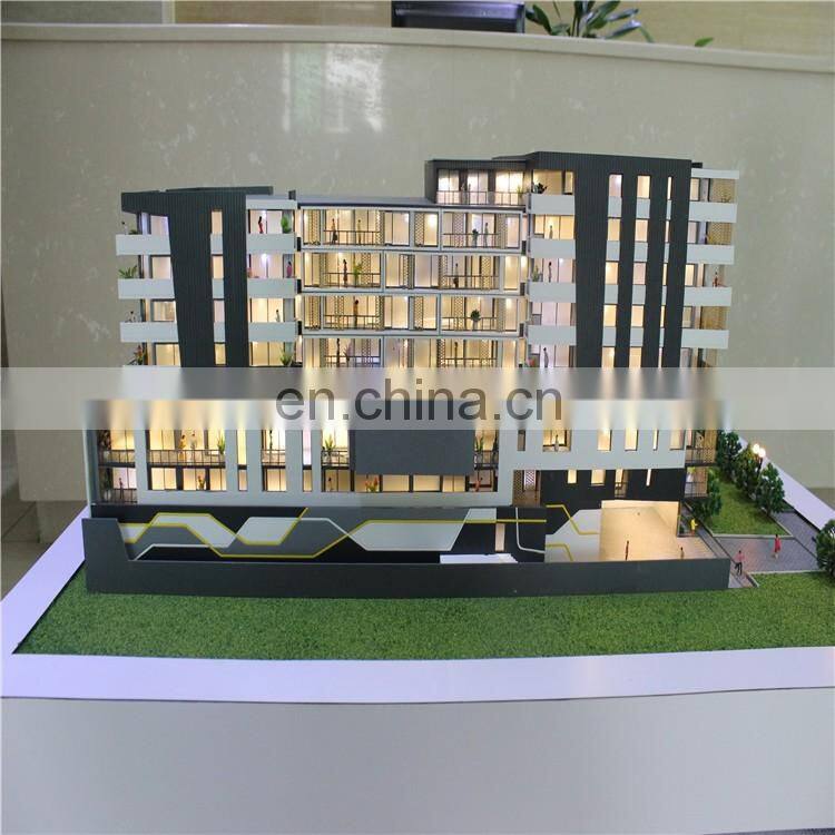Wonderful 3d miniature scale urban city building for architectural model design