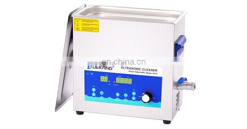 Ultrasonic PCB Watch Cleaning Machine for Spare Parts Glasses 6.5L