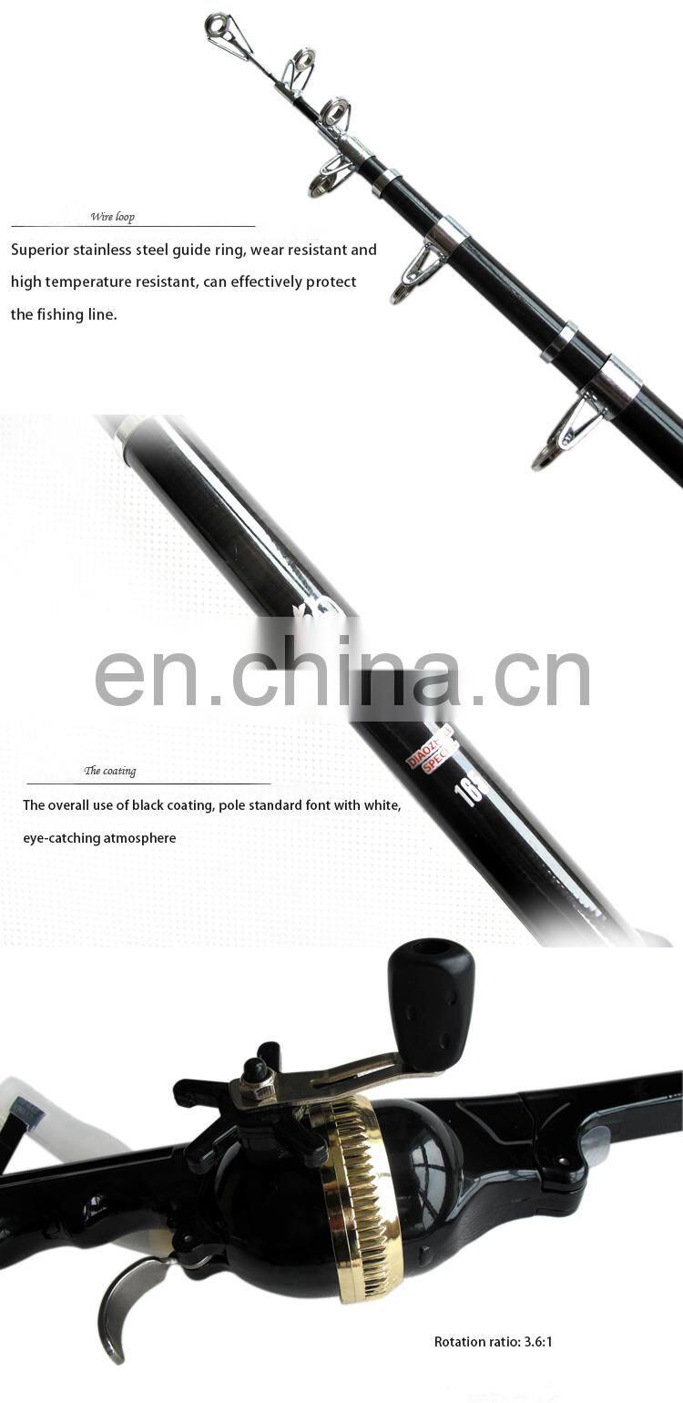 Automatic Fishing Rod Reel Combo Kit Carbon Fiber Folding Telescopic Fishing Pole Reel Set Carp Fishing Tackle Tools