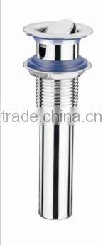 Wholesale Chaoan 201 stainless steel push down pop up Sink basket strainers waste made in china