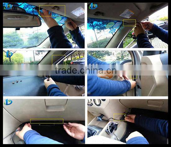 Christmas Hot sell 5 inches ultra-thin car digital rearview mirror