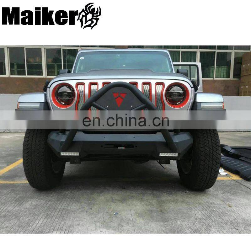Front bumper Bull bar for Jeep Wrangler JK JL offroad accessories