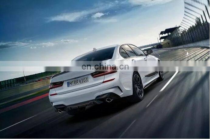 Runde G20 Top Quality For BMW 3 Series G20 Upgrade AC Style Body Kit Front Lip Side Skirt Rear Wing Top Sporiler Wrap Angle