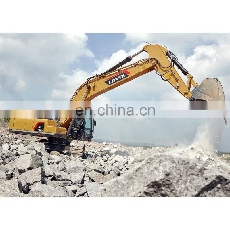 FOTON LOVOL Long Arm Excavator FR150 Hydraulic Excavator