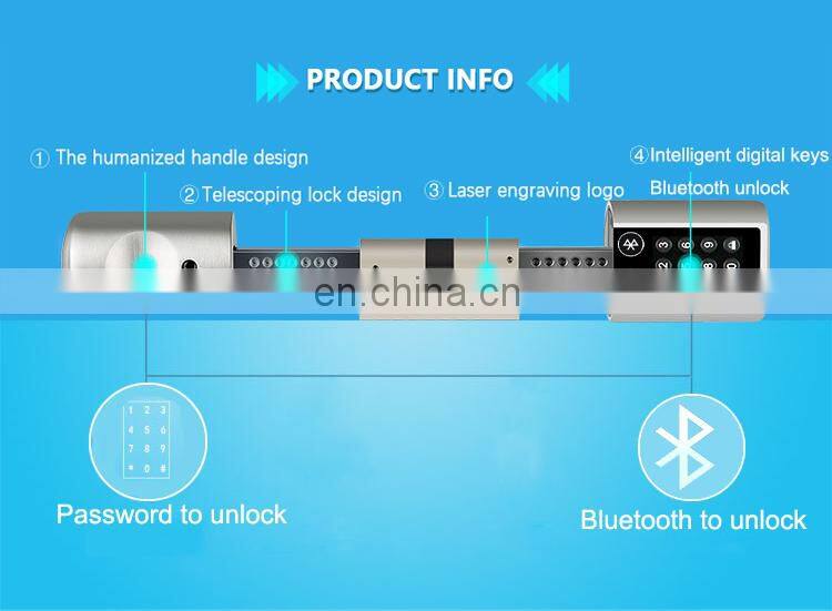 New product blue tooth lock top manufacturer