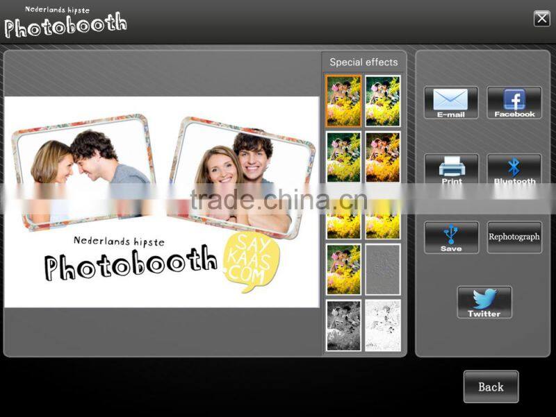 Touch Screen Photocabine For Events With DIY Design