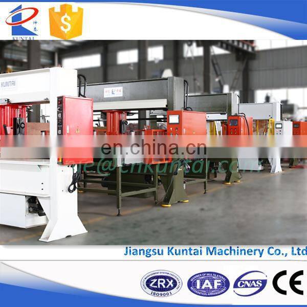 Hydraulic leather clicker die cutting press