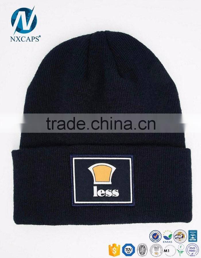 Custom Embroidery Logo Hot sale Wholesale Cheap 100 Acrylic Beanies With High Quality