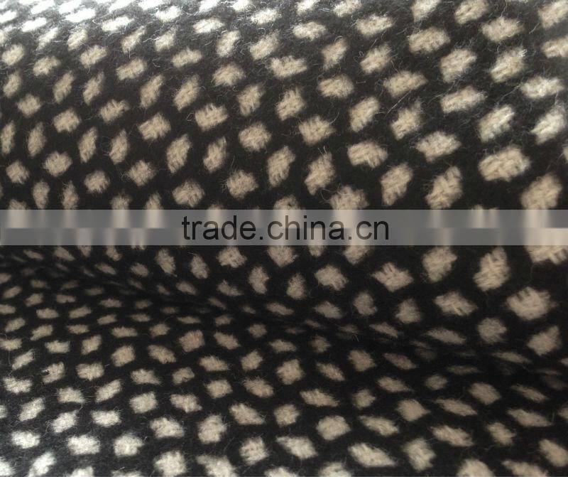 Fancy Tweed Wool fabric Cloth