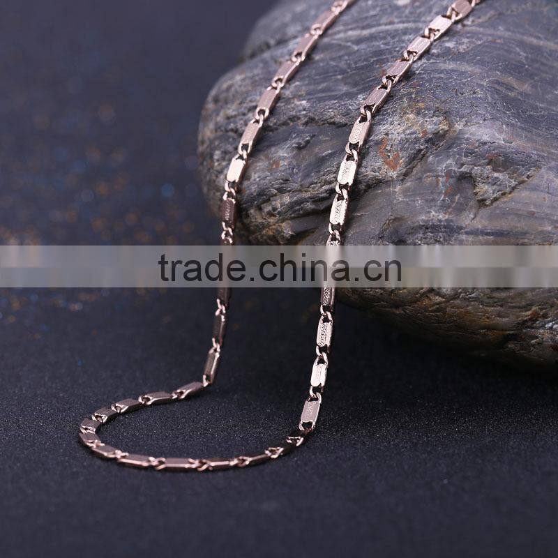 Ornate jewelry chain decorative chain & coffee gold plated necklace
