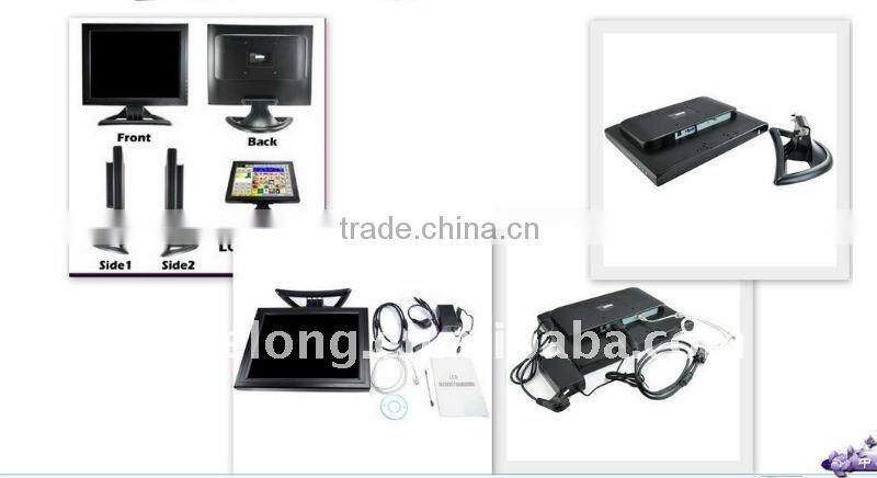 2013 TFT-LCD Touch Screen With VGA 15 POS Monitor