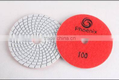 diamond polishing pad