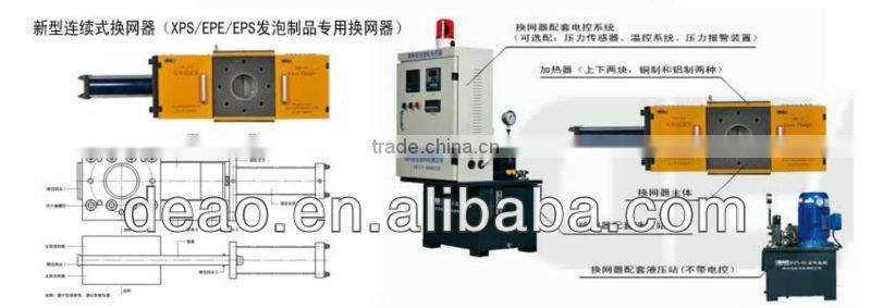 hydraulic melt filter element