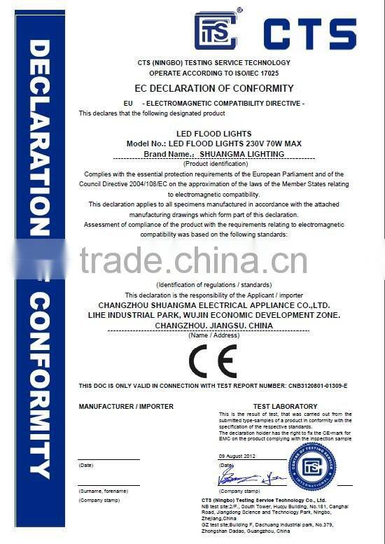 High Luminous Efficacy 10W LED Flood Light