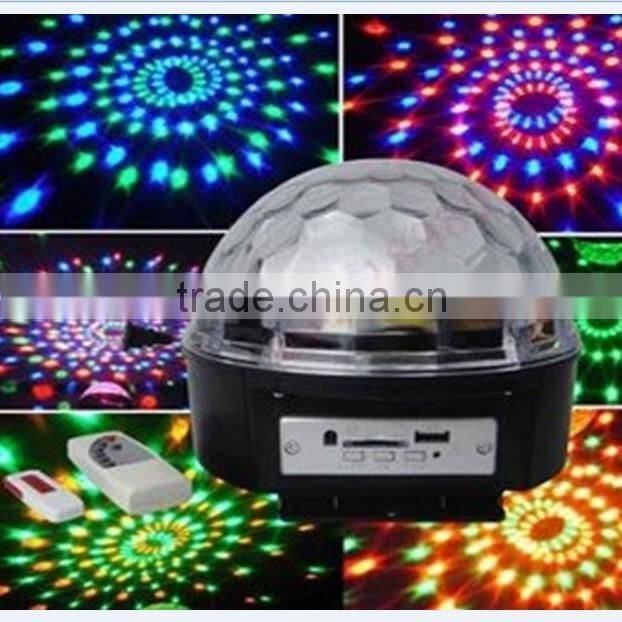 RGB Crystal light music studio equipment