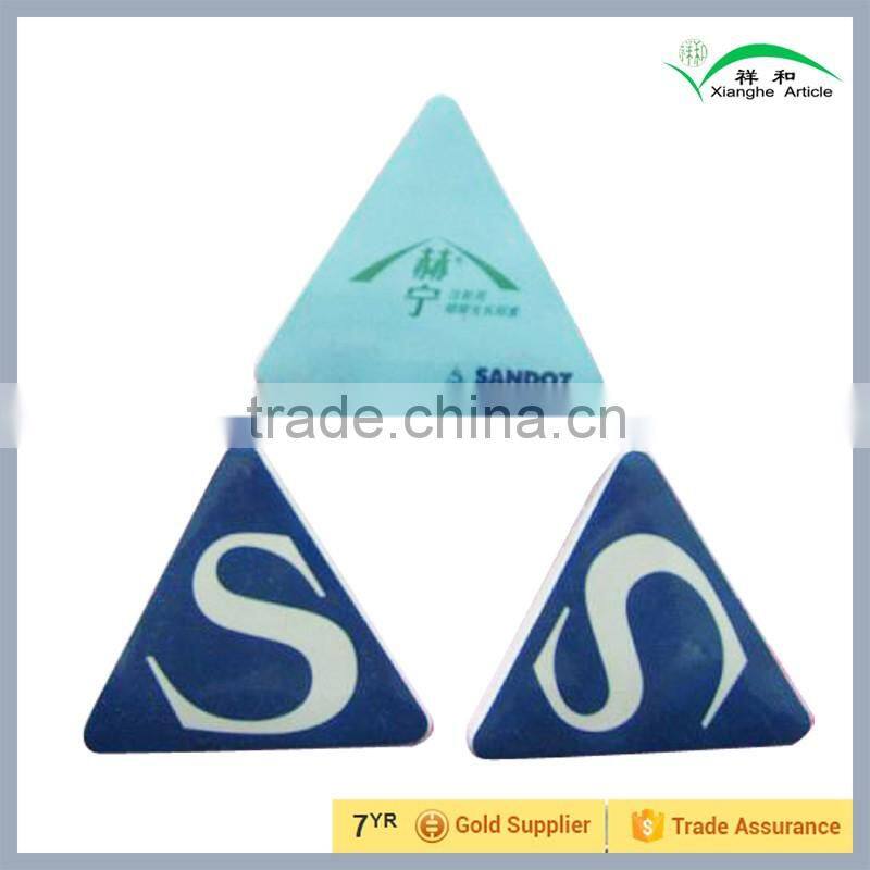 Compressed Triangle Shape Hand Towel with Silk Screen Print Logo