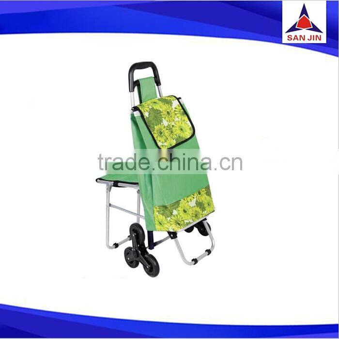 Popular !! Fashion Folding Shopping trolley bag