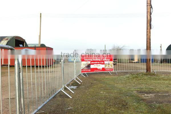 Australia standard HDG 1100X2100mm steel road barricade supplier