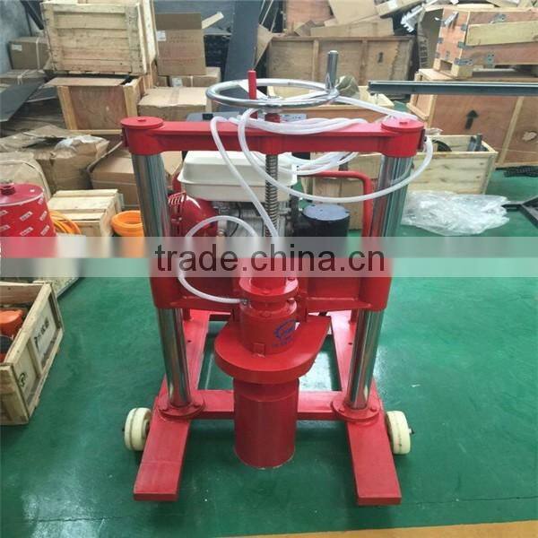 High quality concrete pavement coring drilling machine 9 horsepower