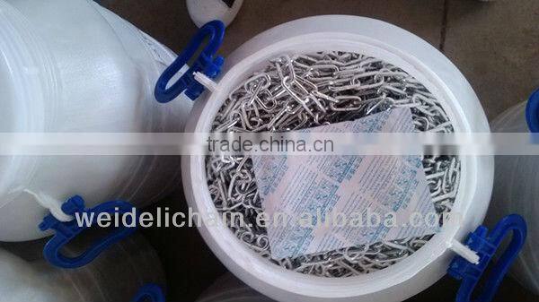 industrial link chain iron chain black