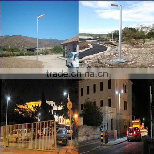 China best price of hot selling 15 w led solar street light all in one new design with cheapest International shipping plan