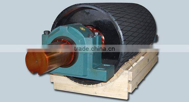 Head/tail driving pulley for belt conveyor