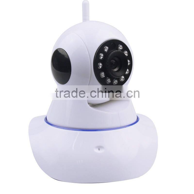 Hot sale smart home security ip camera, wireless Wifi alarm function IP camera