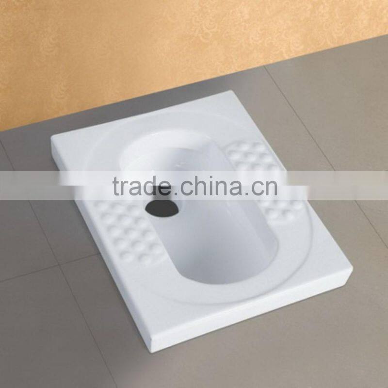 Big Size China High Quality Ceramic Squat Pan