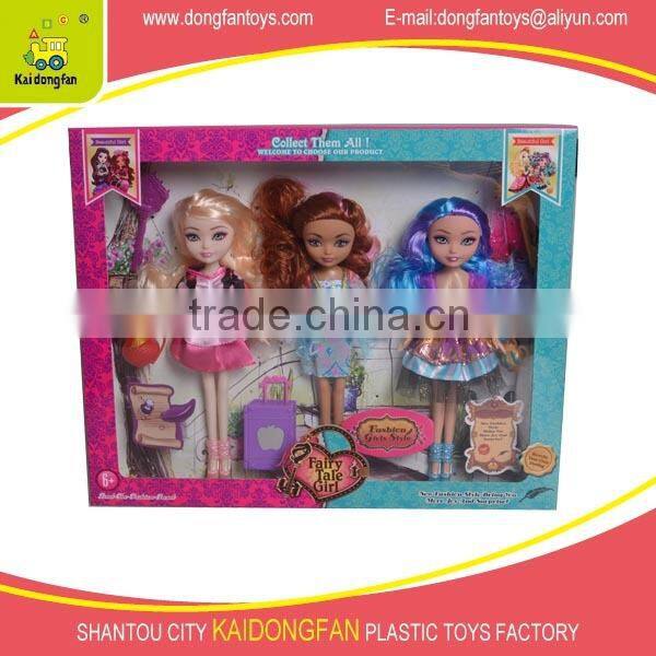 9.5 fashion pretty doll with accessories