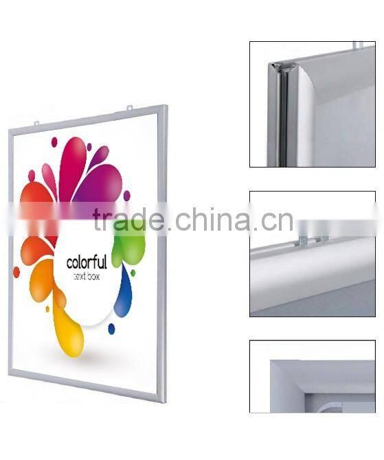 High quality aluminum double side snap frame