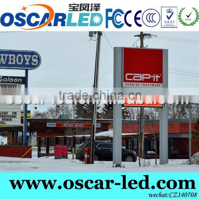 big xxx video led display outdoor advertising video screen for wholesales