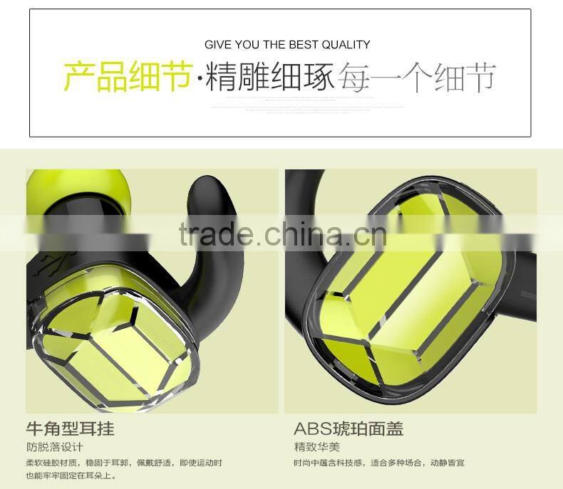 USAMS BG Bluetooth Earphone Shockproof Universal for Android/IOS System Sport Stereo in ear Headphone with Mic MT-5206