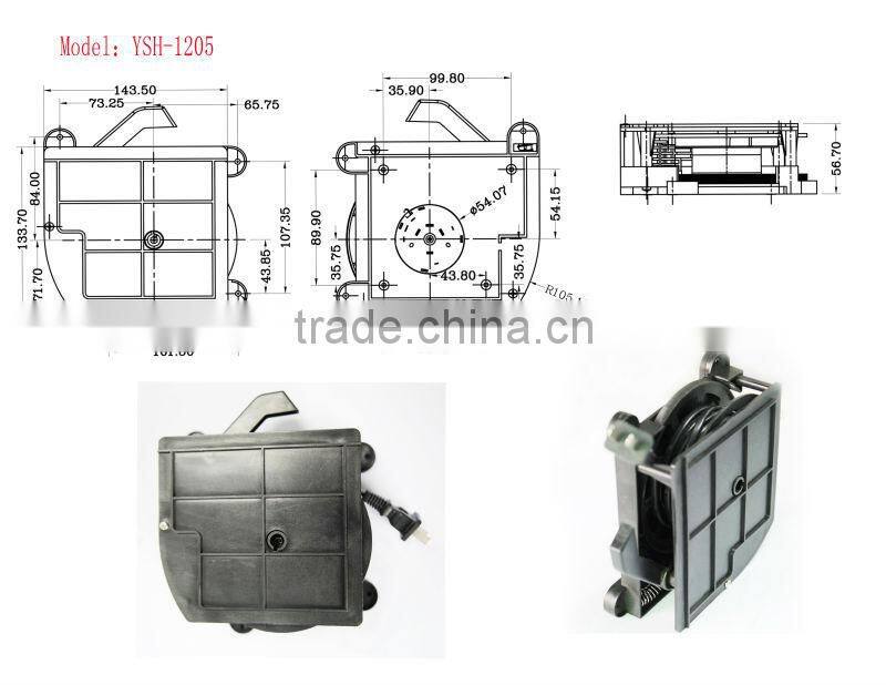 EU Power Cord Cable Reel the vacuum cleaner in 3.5M long