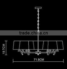 flower luxury led chandelier light