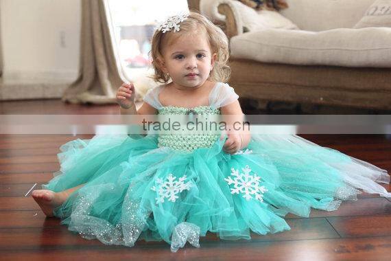 fashion frozen elsa and anna baby tutu dresses wholesale fashion tutu dress frozen baby girl wedding dress