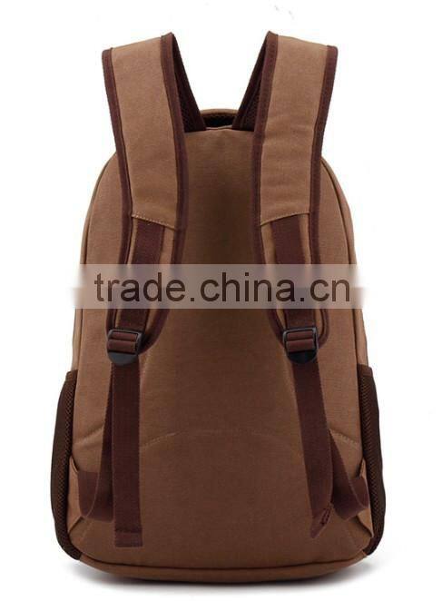 high quality canvas women backpack bag/wholesale backpack/fashion canvas women backpack bag