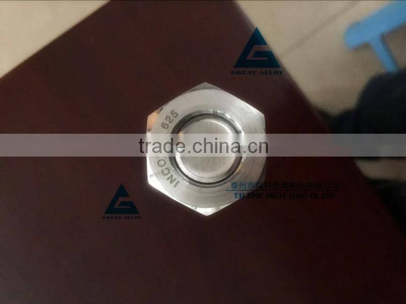 incoloy 825 din934 hex nut m12 lock nuts