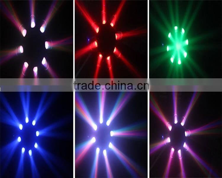 LED Eight claws Scan DJ Light LED Octopus Light Eight Claws Fish Lighting Disco Stage Effect Led Light