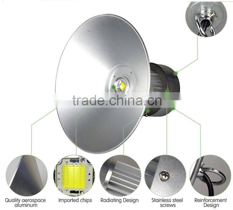 hotsell 5 year warranty led high bay light cob led high bay light 100w saa 100w high bay
