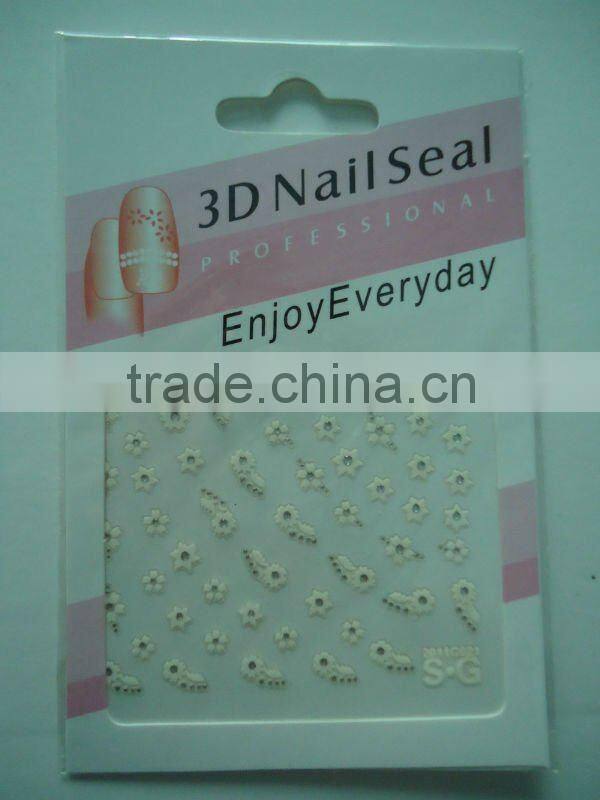 2012 3D Nail Art Sticker