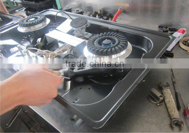 3 burners SST panel Gas Cooker XLX-W73-3