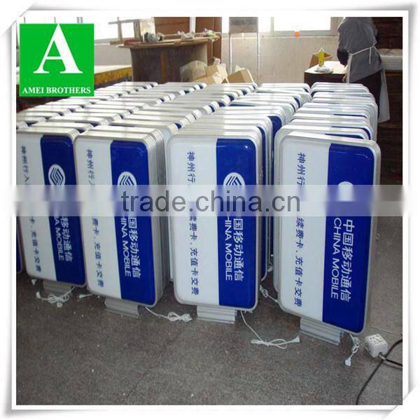 Hot sale vacuum thermoformed PMMA pink plastic light box