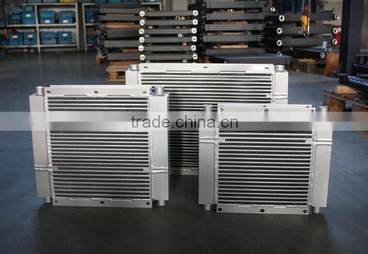 bar and plate aluminum air cooler for piston compressor